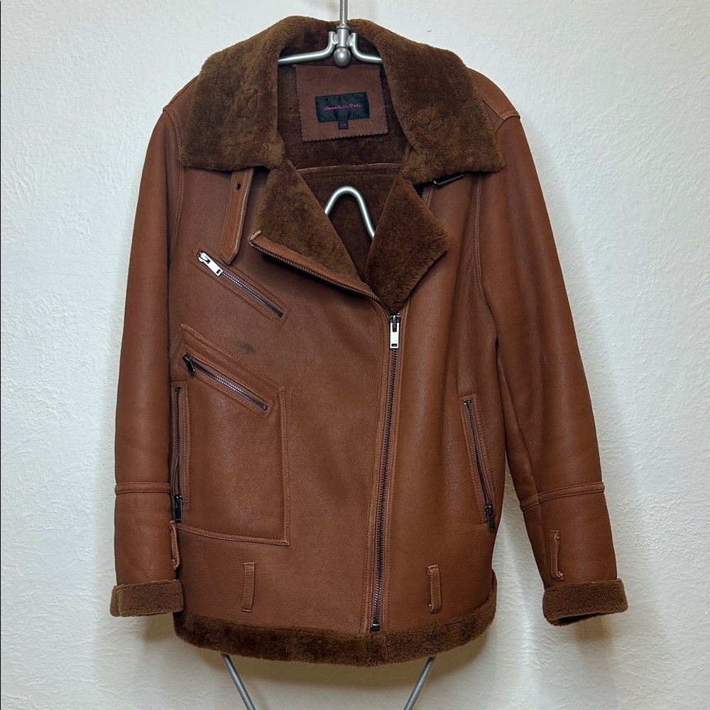Annabelle Brown Shearling Jacket